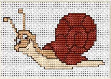 Cross Stitch Kit for Beginners - Luca-S Kids Embroidery Kit Luca-S Beginner Cross Stitch Kits - HobbyJobby