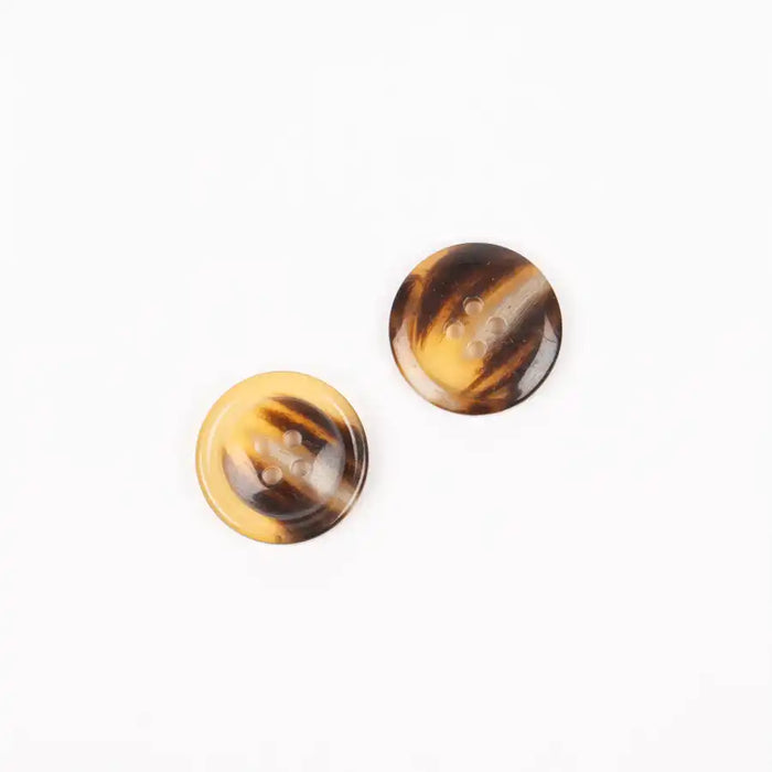 Imitation horn (caramel) no. 709 Size: 18mm