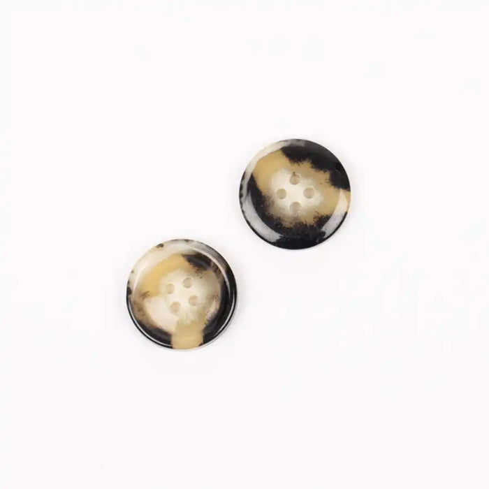 Imitation horn (mocha) no. 712 Size: 18mm