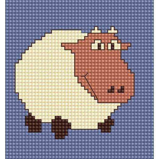Cross Stitch Kit for Beginners - Luca-S Kids Embroidery Kit Luca-S Beginner Cross Stitch Kits - HobbyJobby