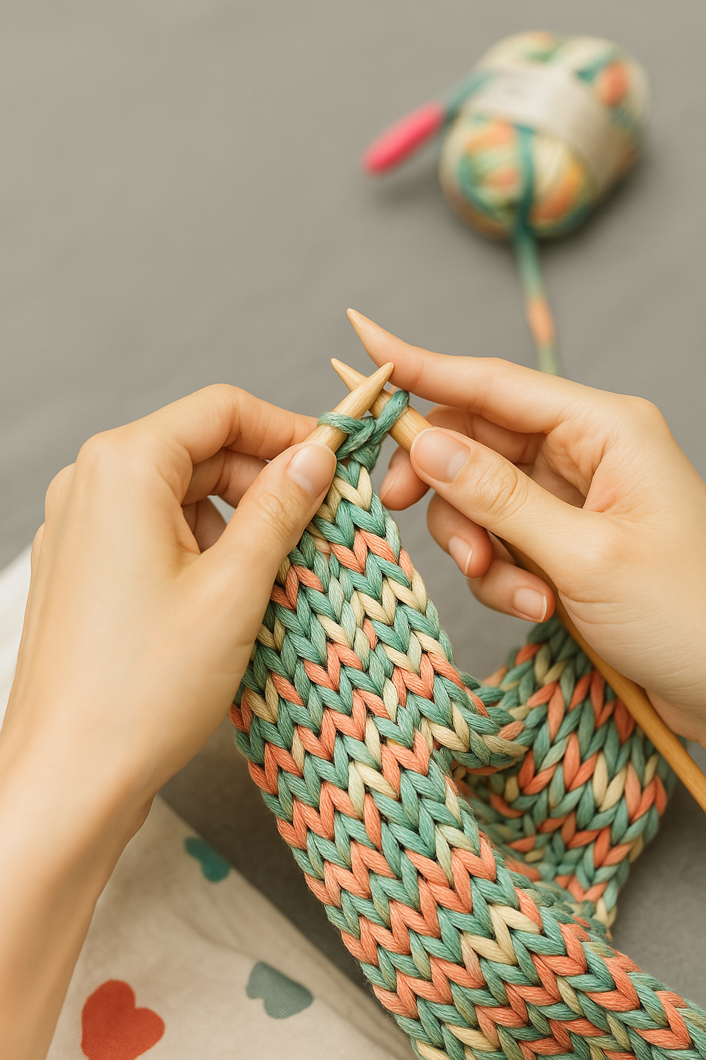 Knitting needles and crochet hooks conversion chart