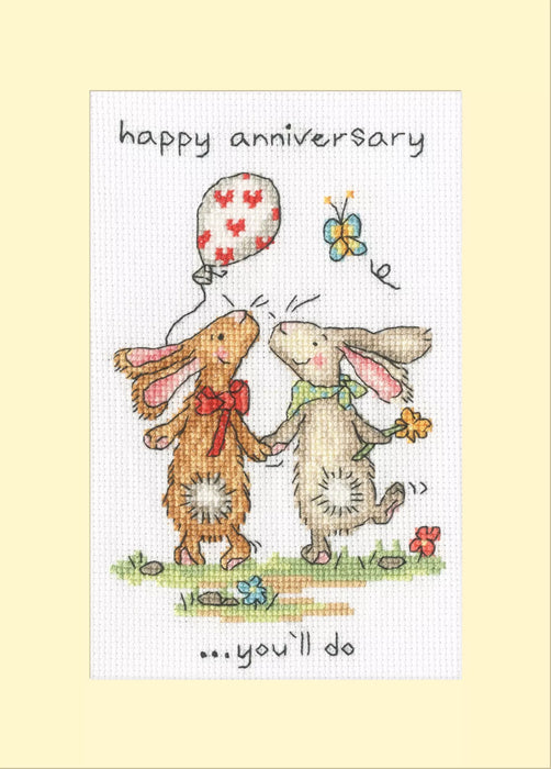 Cross Stitch Kit Bothy Threads - Greeting Card - You'll Do