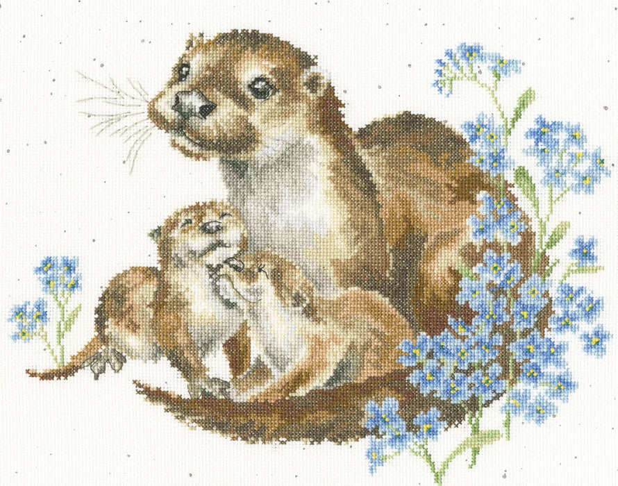 Cross Stitch Kit Bothy Threads - Otterly Adorable