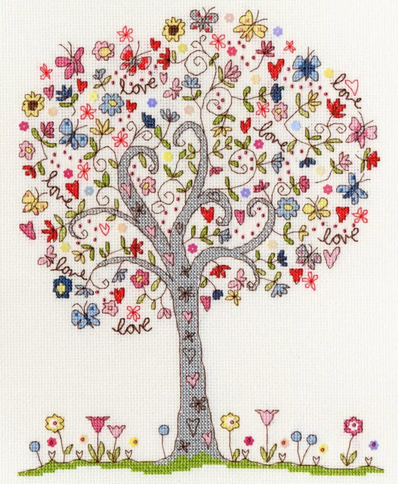 Cross Stitch Kit Bothy Threads - Love Tree