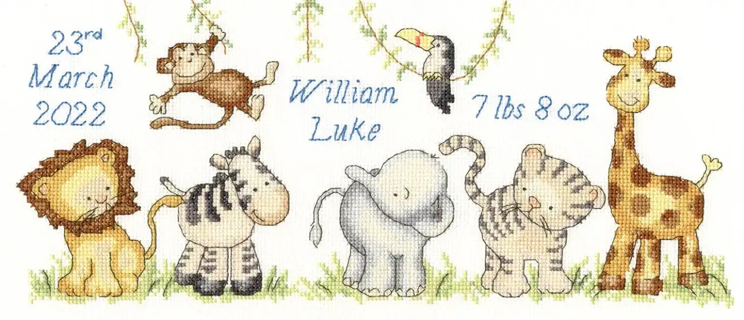 Cross Stitch Kit Bothy Threads - Jungle Welcome