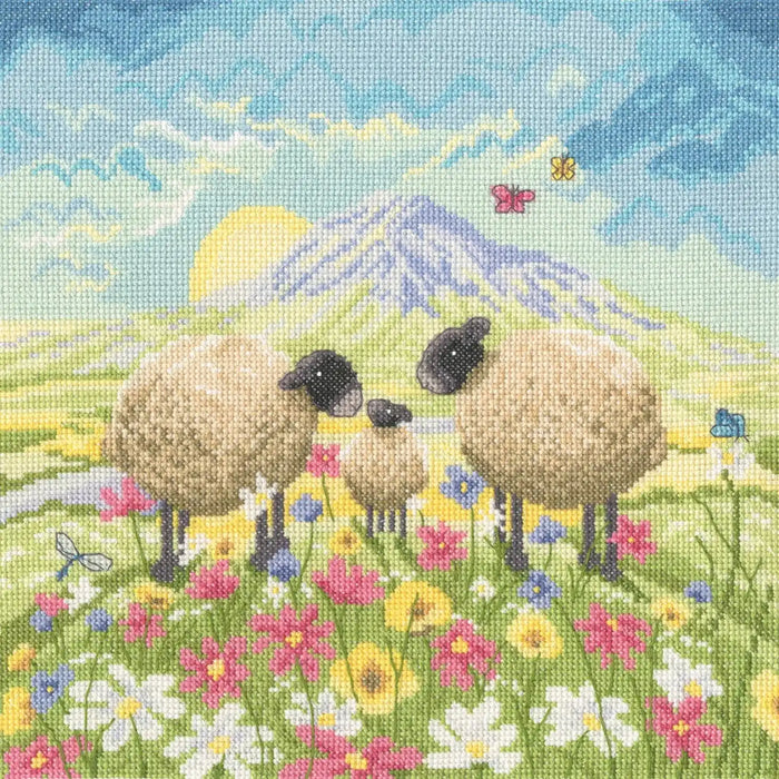 Cross Stitch Kit Bothy Threads - Butterflies And Babies