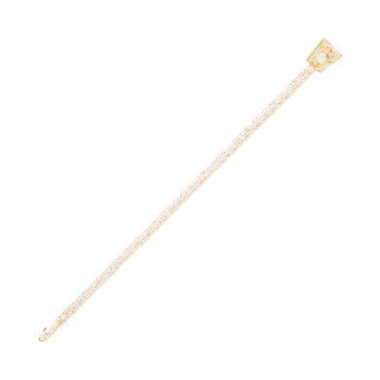 ADDI CHAMPAGNE 6MM TUNISIAN CROCHET HOOK Straight Knitting Needles - HobbyJobby