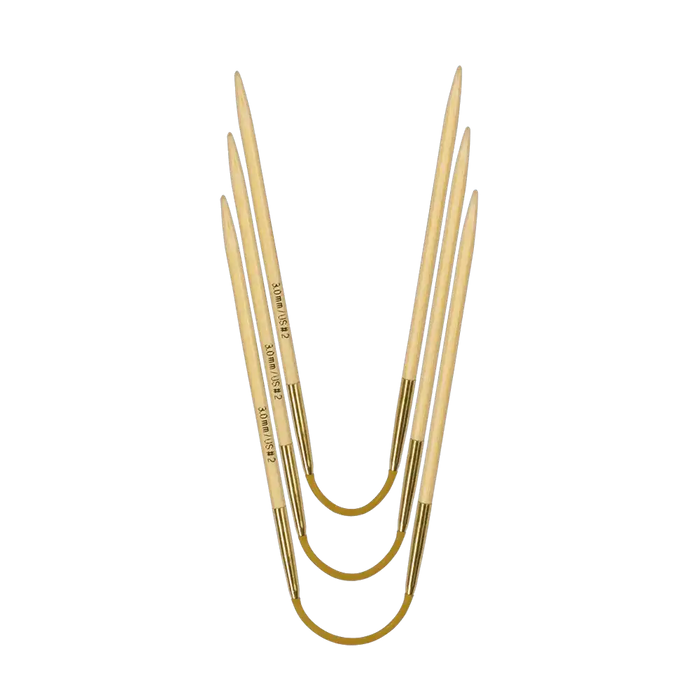 AddiCraSyTrio Bamboo Short (24 cm) Addi Crochet Accessories - HobbyJobby
