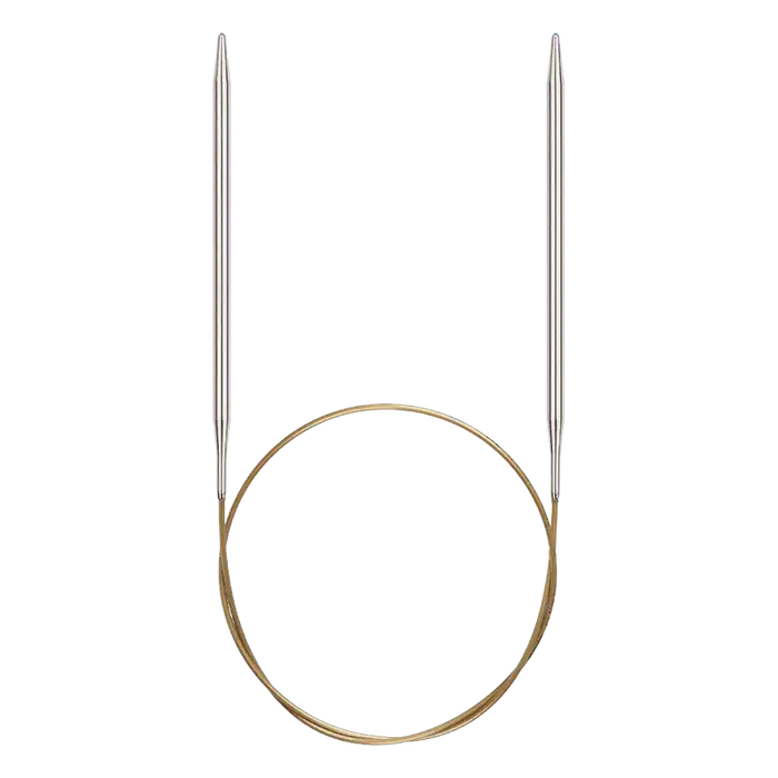 AddiPremium Classic Rundstricknadel 80 cm Addi Circular Knitting Needles - HobbyJobby