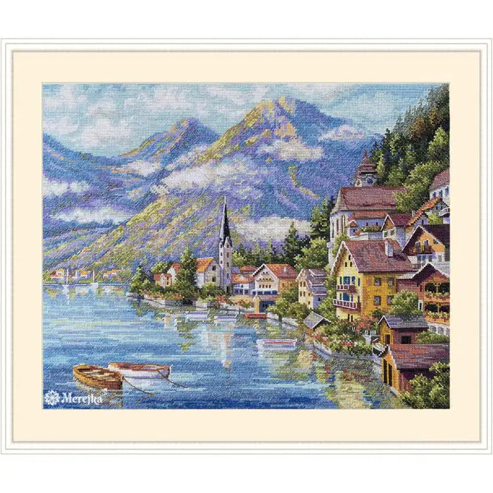 Cross Stitch Kit Merejka - ALPINE VILLAGE SK192