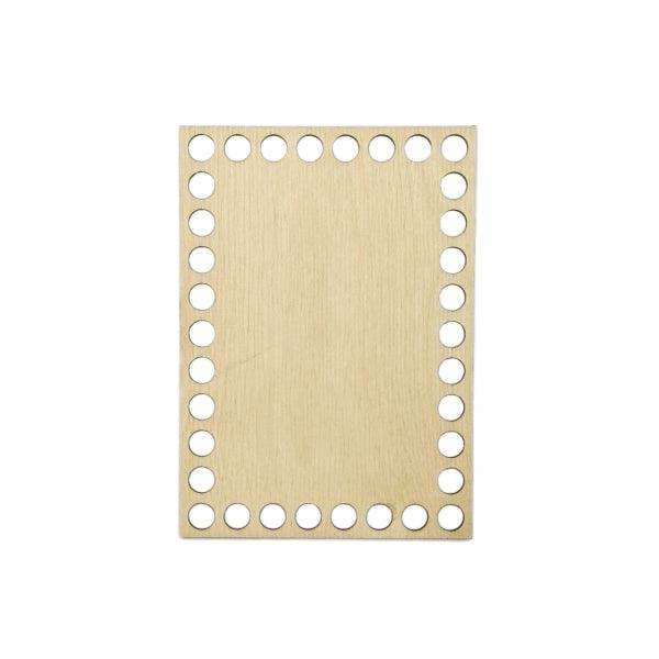 Bobilon Rectangle Wooden Bottoms For Crochet Baskets Crochet Accessories - HobbyJobby