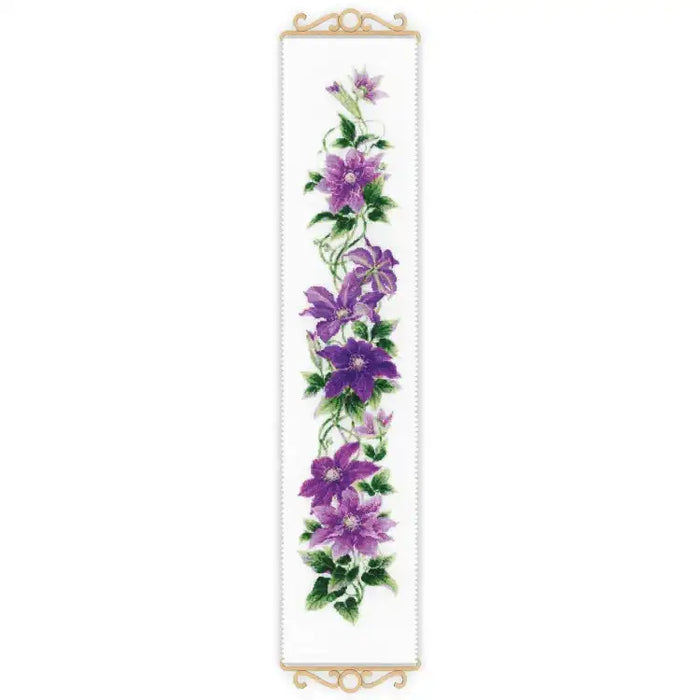 Cross Stitch Kit Riolis - CLEMATIS SR1801