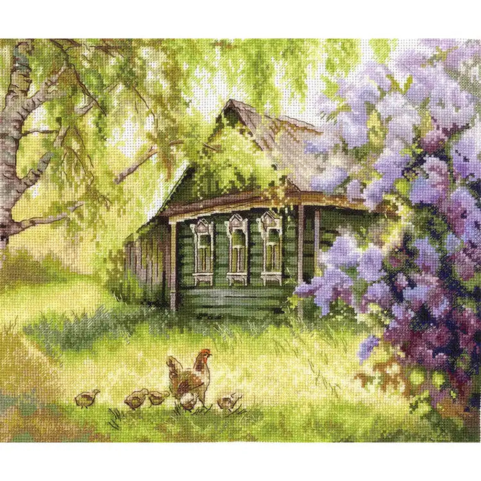 Cross Stitch Kit Andriana - "AT GRANNY'S" SANU-08