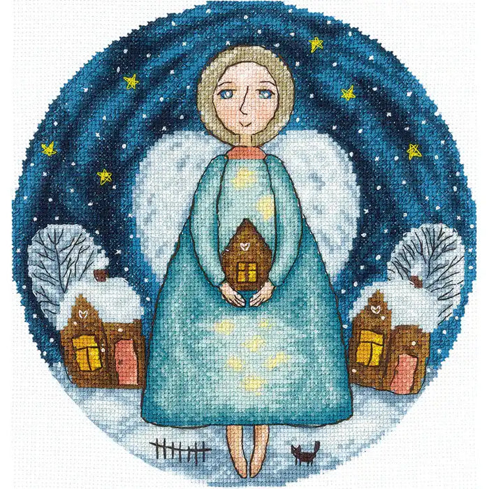 Cross Stitch Kit Andriana - "GUARDIAN ANGEL" SANA-09
