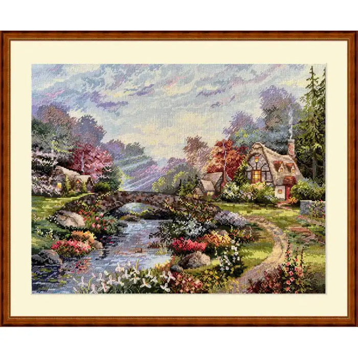 Cross Stitch Kit Merejka - "SPRINGTIME GLORY" 30X38 SK233