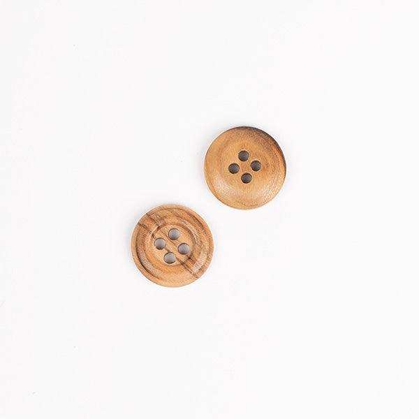 Drops Olive Wood Buttons DROPS Buttons - HobbyJobby