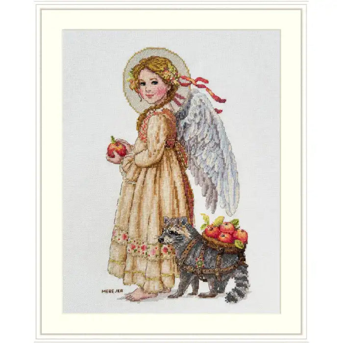Cross Stitch Kit Merejka - ITÕS APPLE PICKING TIME 17X27 SK259B