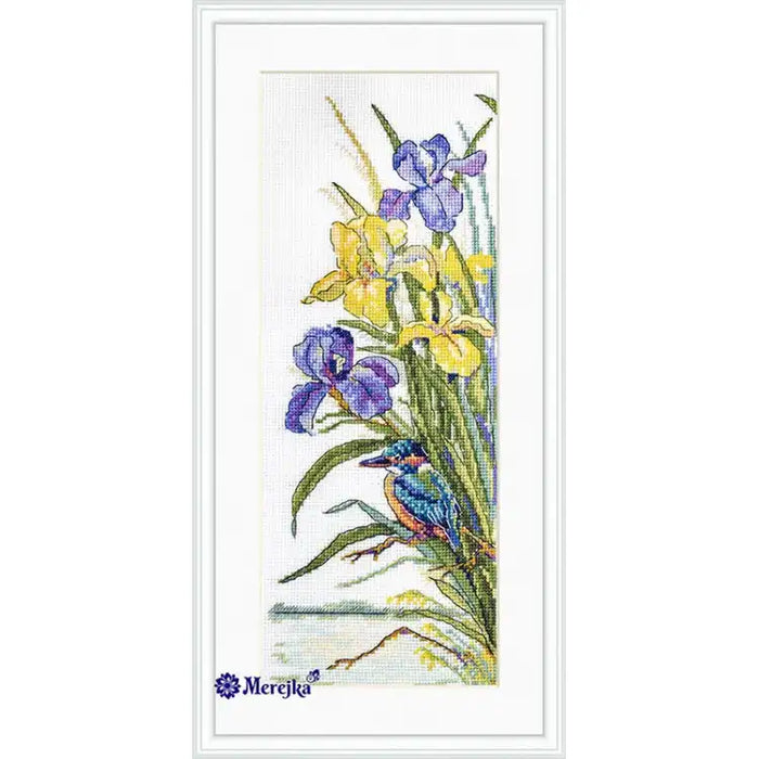 Cross Stitch Kit Merejka - KINGFISHER SK134