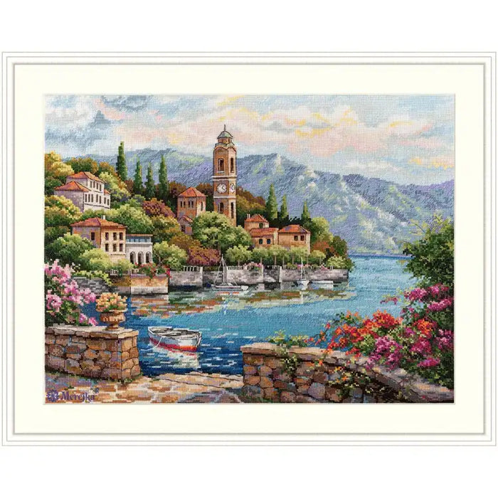 Cross Stitch Kit Merejka - LAGO DI COMO SK175