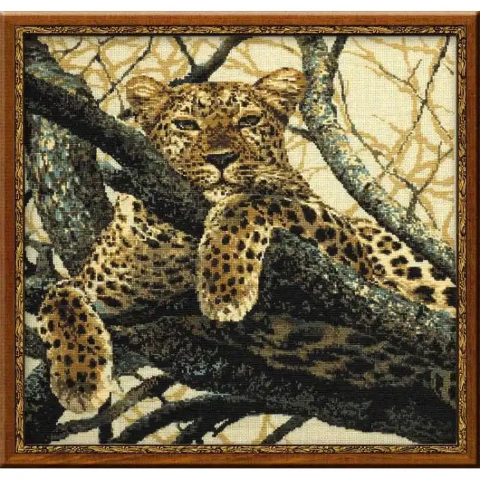 Cross Stitch Kit Riolis - LEOPARD 937