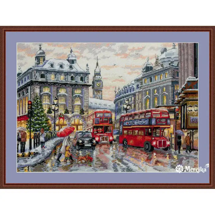 Cross Stitch Kit Merejka - LONDON SK159