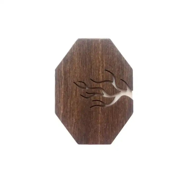 WOODEN NEEDLE CASE "TREE" KF056/53