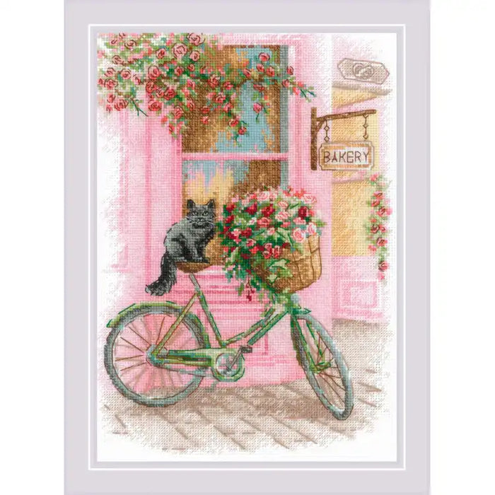 Cross Stitch Kit Riolis - BLOOMING TRIP 21X30 SR2246
