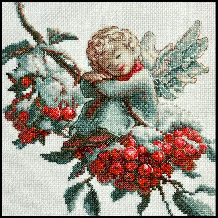 Cross Stitch Kit Riolis - "DREAMY ANGEL" 20X20CM SRA1001