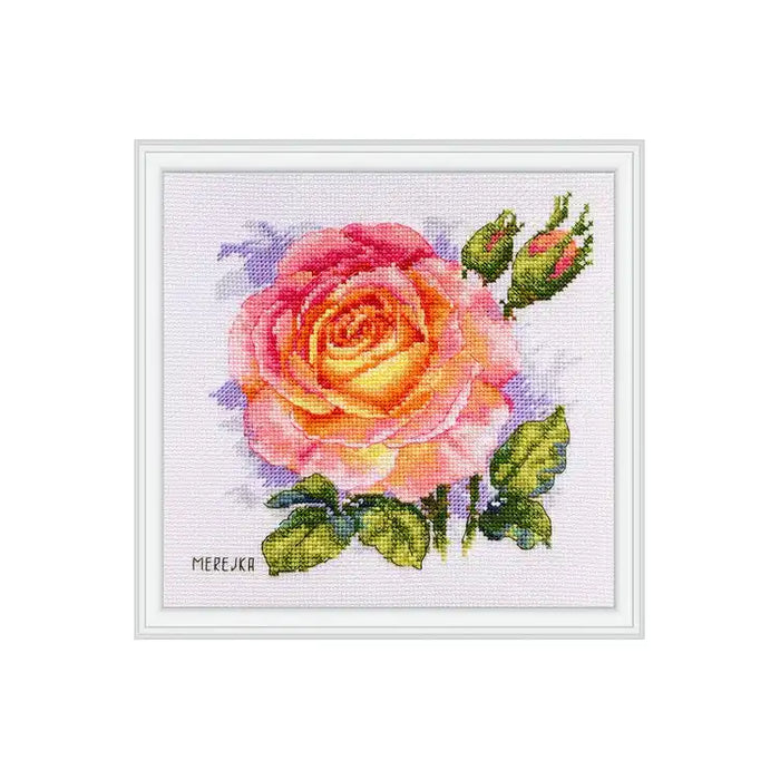 Cross Stitch Kit Merejka - ROSE SK138