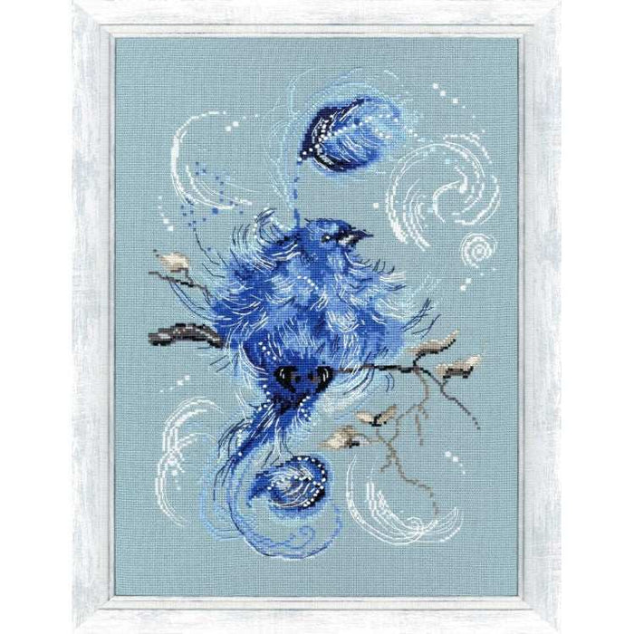 CROSS STITCH KIT - BLUE BIRD S/RS021