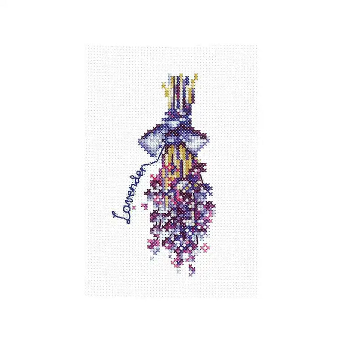 Cross Stitch Kit Andriana - SPICY HERBS. LAVENDER SANP-52