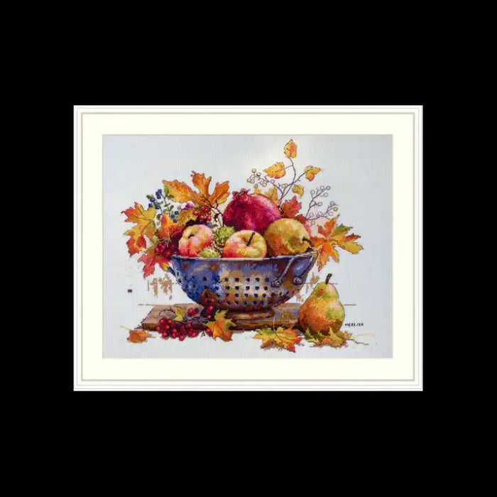 Cross Stitch Kit Merejka - "SEPTEMBER DEW" 28X33 SK253