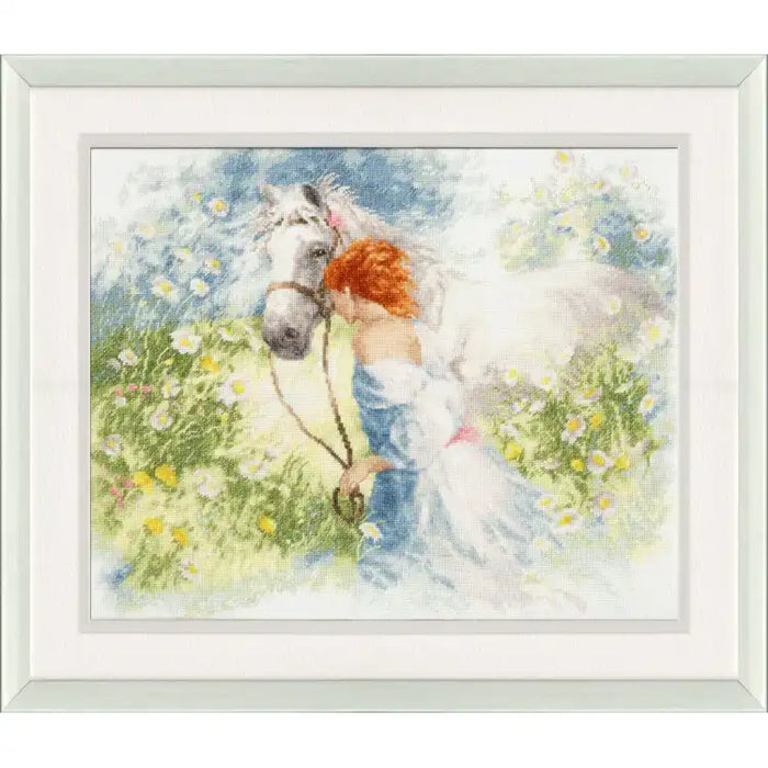 CROSS STITCH KIT - WHITE DREAM S/AK005