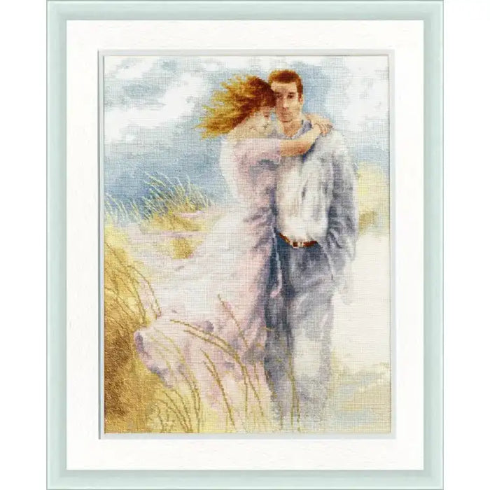 CROSS STITCH KIT - DATE BY THE SEA S/AK008