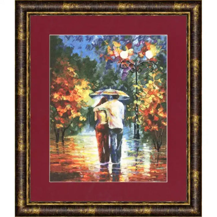 CROSS STITCH KIT - ROMANTIC WALK S/CHM022