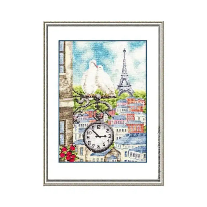 CROSS STITCH KIT - SPRING IN PARIS S/DL023