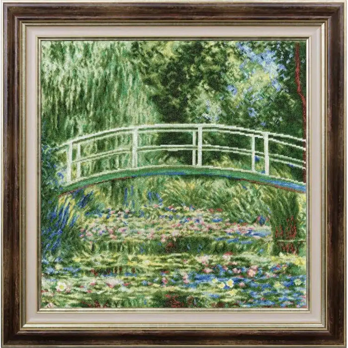 CROSS STITCH KIT - WHITE WATER LILIES 1899 S/MK052