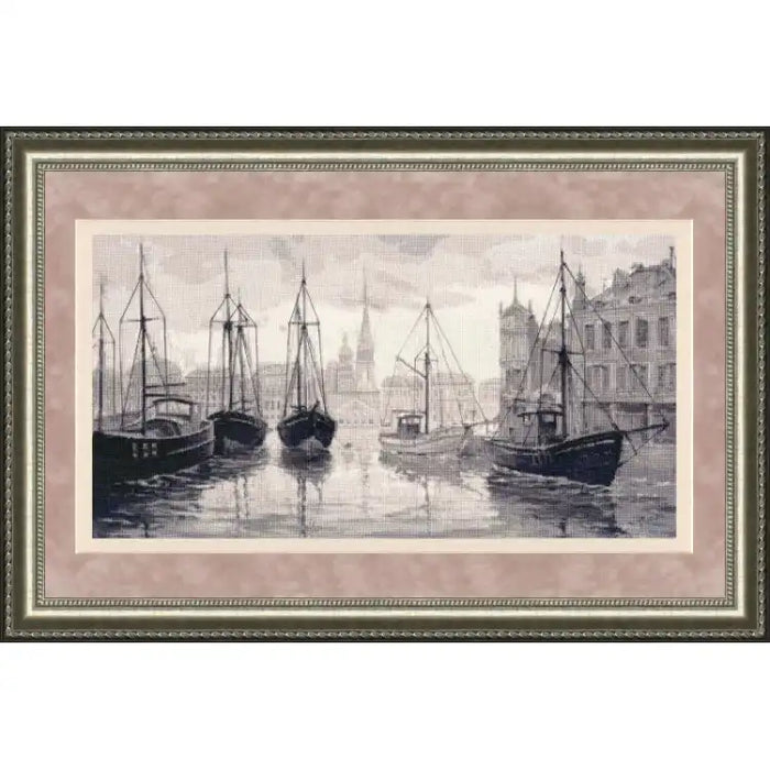 CROSS STITCH KIT - SERENE HARBOUR S/MM021