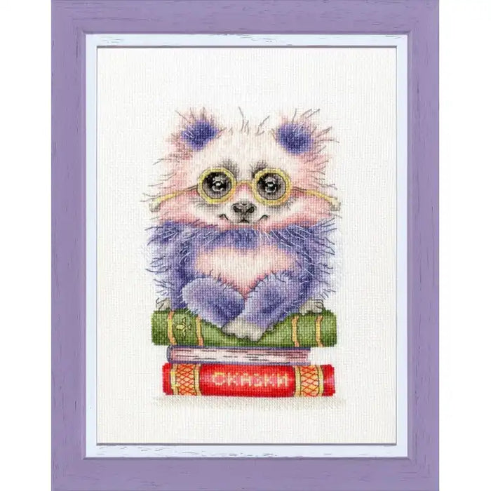 CROSS STITCH KIT - BOOKLOVER S/VK057