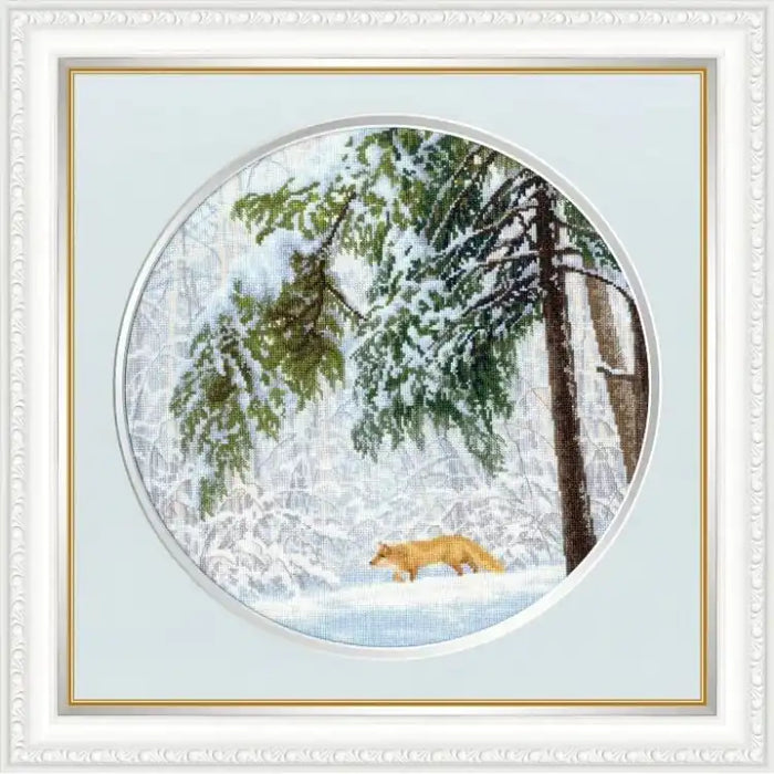 CROSS STITCH KIT - WINTER FOREST S/VM036