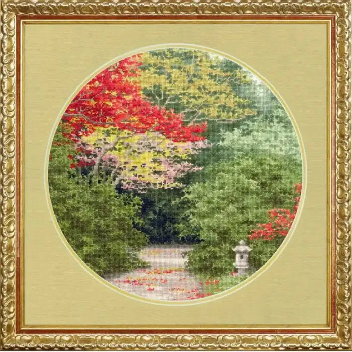 CROSS STITCH KIT - RED MAPLE SEASON S/VM038