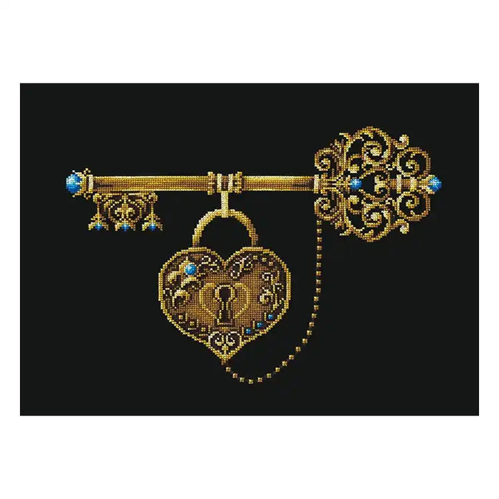 Cross Stitch Kit Andriana - KEY OF HAPPINESS SANK-37