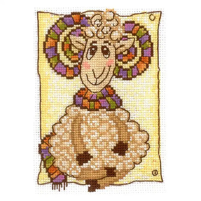 Cross Stitch Kit Andriana - FASHIONABLE SCARF SANM-31
