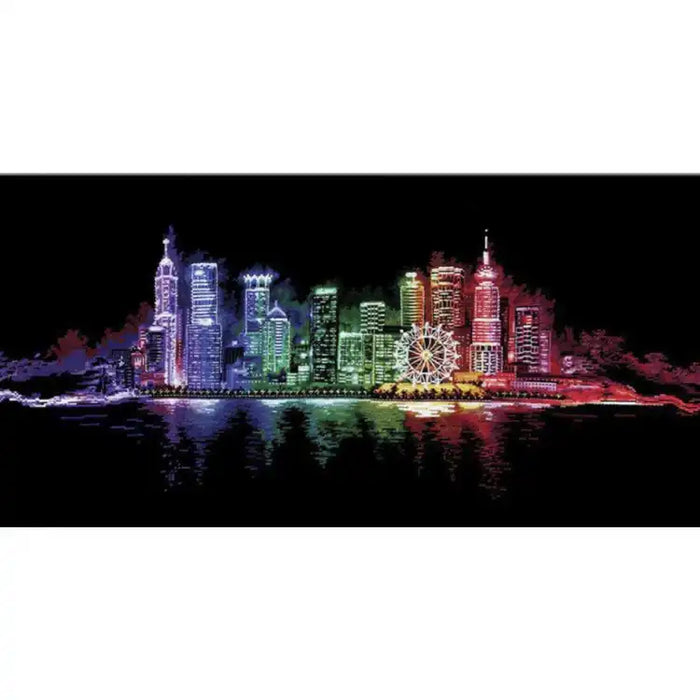 Cross Stitch Kit Andriana - NIGHT TOWN SANN-16