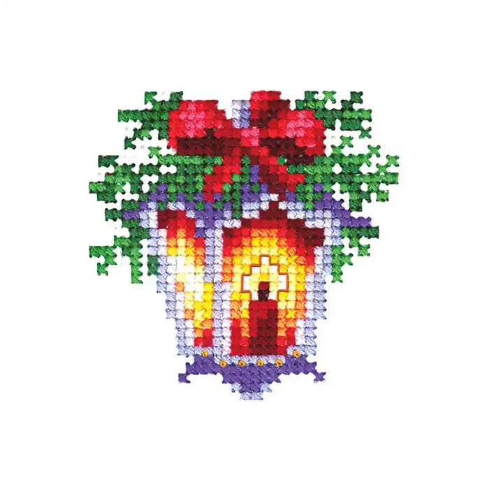 Cross Stitch Kit Andriana - CHRISTMAS TOYS LANTERN SANN-20