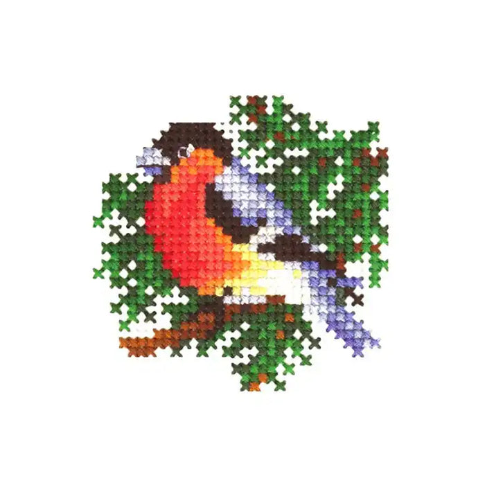Cross Stitch Kit Andriana - CHRISTMAS TOYS BULLFINCH SANN-21