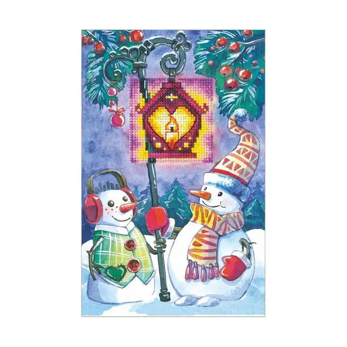 Cross Stitch Kit Andriana - CARDS LANTERN SANO-11