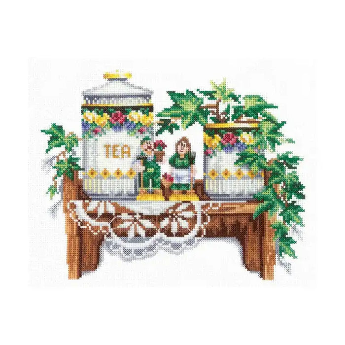 Cross Stitch Kit Andriana - MIDDAY TEA SANP-38