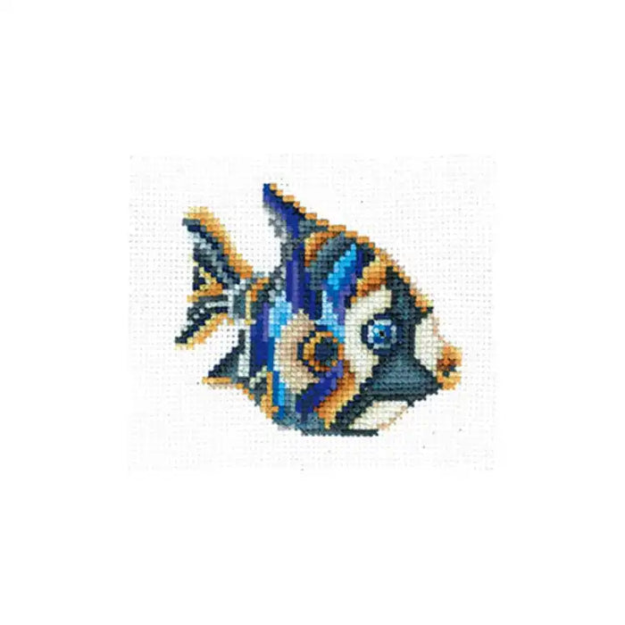 Cross Stitch Kit Andriana - FIGURINES FISH SANS-34
