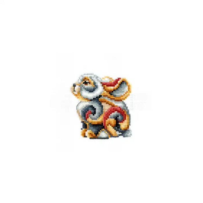 Cross Stitch Kit Andriana - FIGURINES RABBIT SANS-35